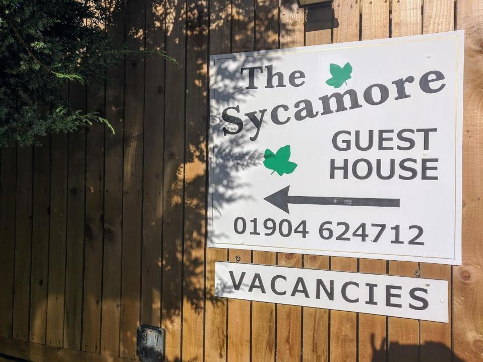 The Sycamore Guest House York Exterior photo